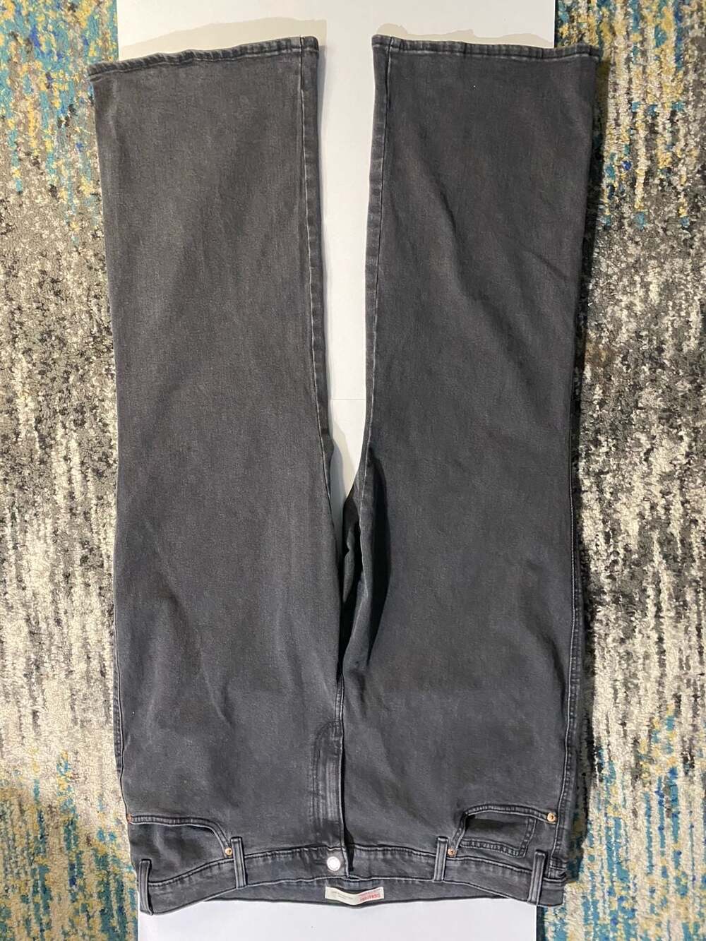 Signature by Levi Strauss & Co. Heritage High-Rise Kick Boot Jeans, Black